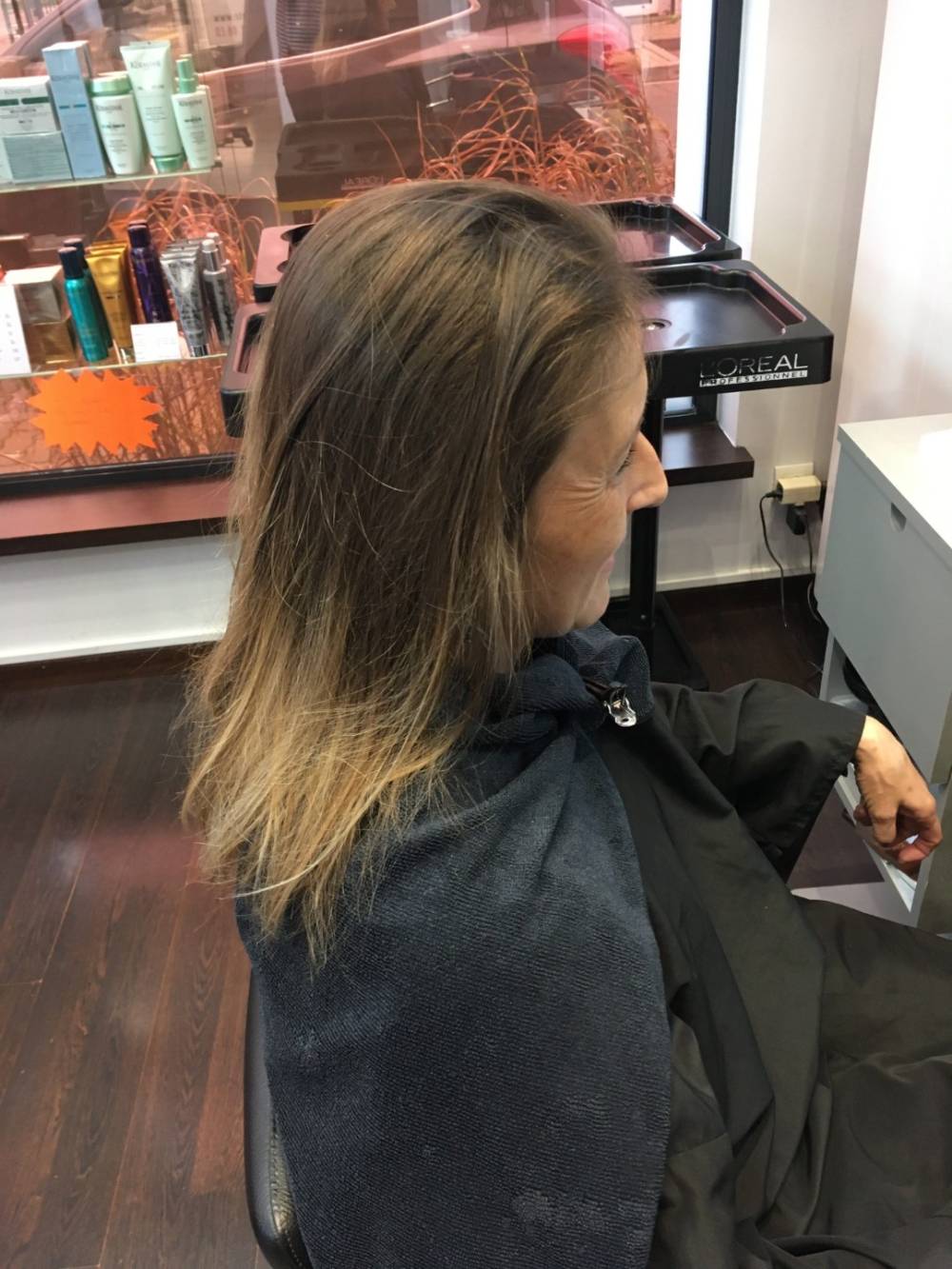 coupe cheveux avant